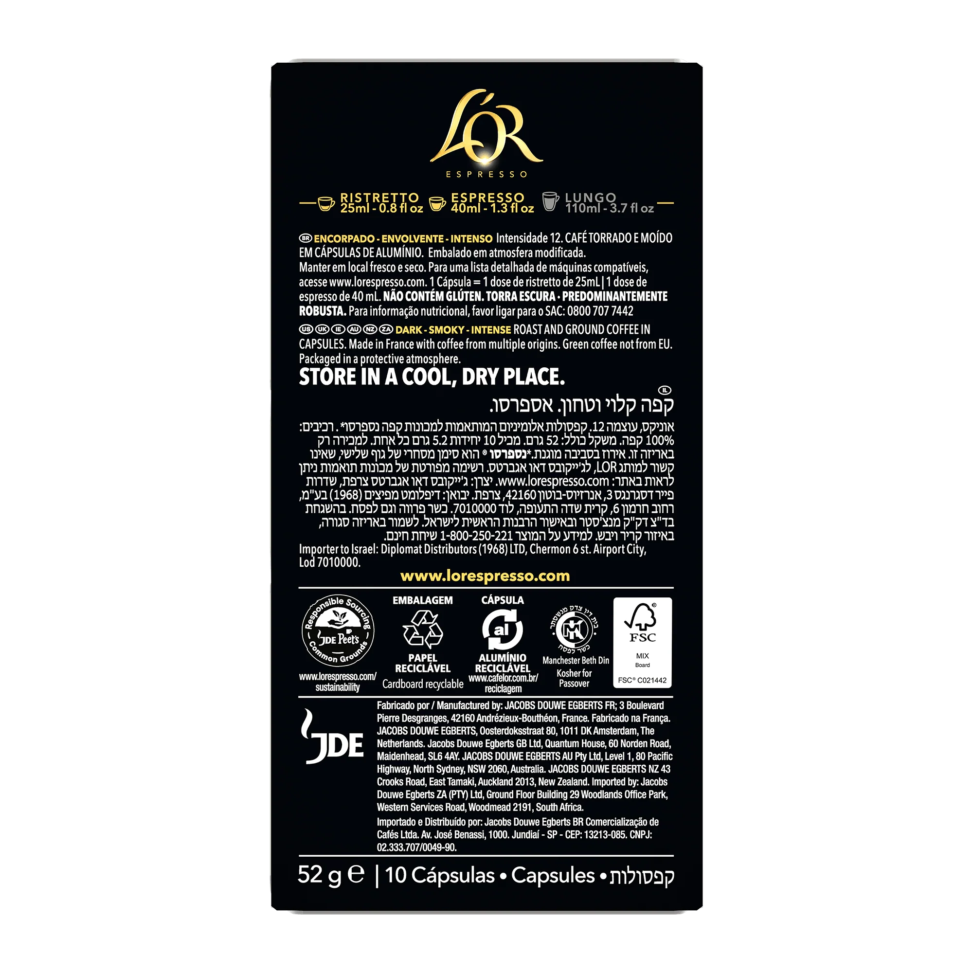 L'OR Onyx Espresso Capsules - Image 7