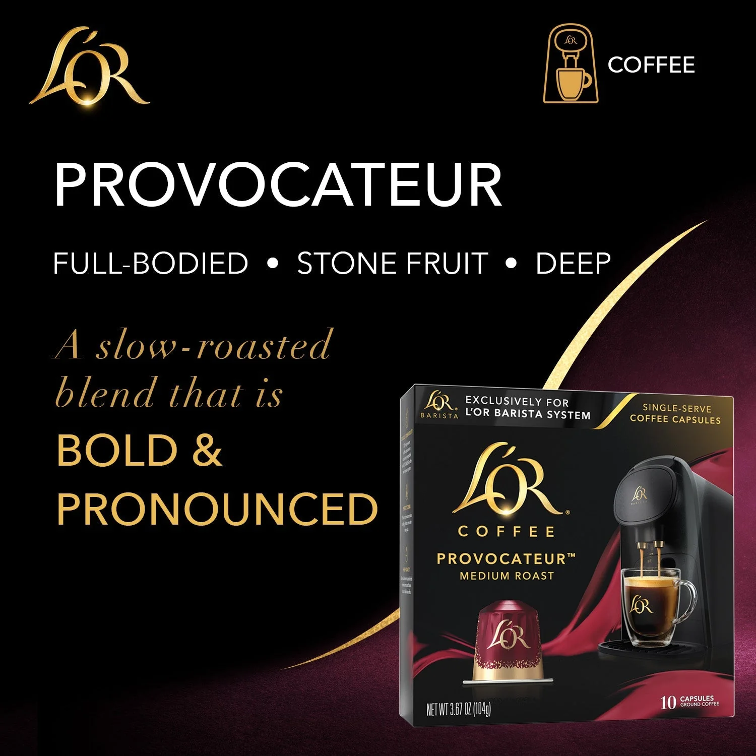 L'OR Provocateur Coffee Capsules - Image 2